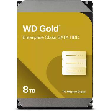 8TB WD Gold Enterprise Class 3.5 7200rpm SATA6Gb/s HDD WD8005FRYZ