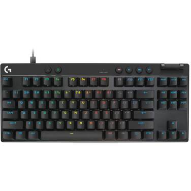 Logitech G PRO X TKL RAPID Magnetic Analog Switch Gaming Keyboard Black