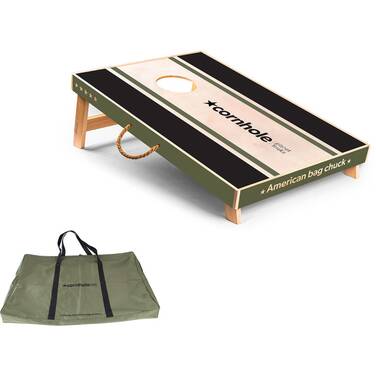 Planet Finska Cornhole Bushman Single Board Set with Bag