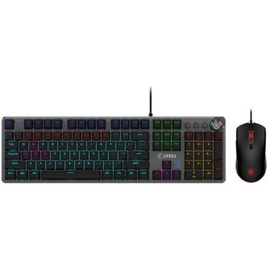 MSI FORGE GK310 COMBO Red-Linear Mechanical Gaming Keyboard with Mouse