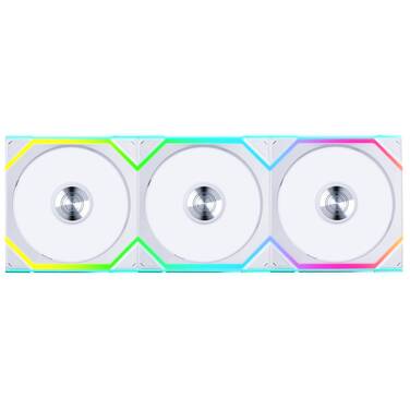 120mm Lian Li 12SL1W3W UNI FAN SL Wireless LED Fan 3 Pack White With Controller