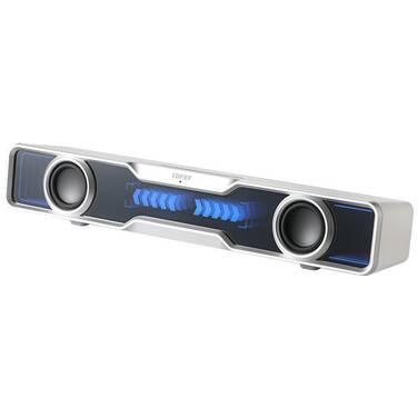 Edifier QS30 PC Soundbar Speaker White with Light Effects