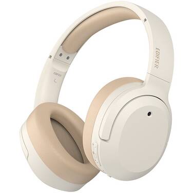 Edifier W820NB Plus Wireless Noise Cancellation Over-Ear Headphones Ivory