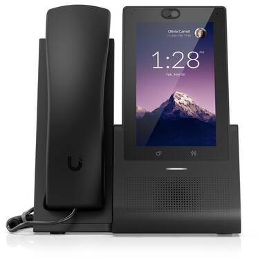 Ubiquiti UTP-Touch-Black Desktop Smartphone Black