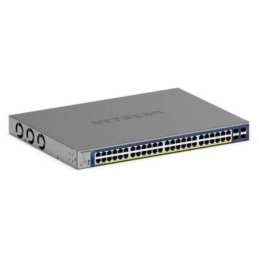 48 Port Netgear GS752TXPv3 Gigabit PoE+ Smart Switch with 4 SFP+ Ports