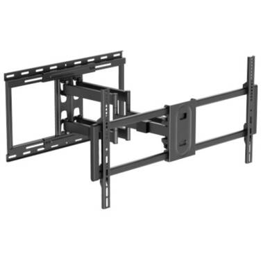 43-100 Brateck Heavy-Duty Full-Motion TV Wall Mount with Lateral Shift Wall Plate