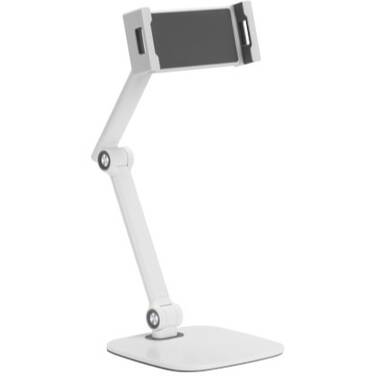 4.7-12.9 Brateck Simplicity Universal Phone/Tablet Tabletop Stand White