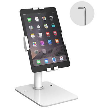 7.9-11 Brateck Universal Anti-Theft Tablet Countertop Stand White