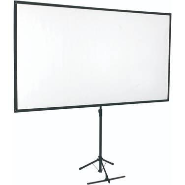 80 Brateck Economy Tripod Projector Screen Black 16:9 176cmx100cm