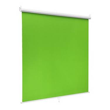 106Brateck Wall-Mounted Green Screen Backdrop 180x200cm