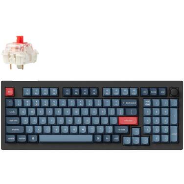 Keychron V5 Max QMK/VIA RGB Wireless Gateron-Red Mechanical Keyboard