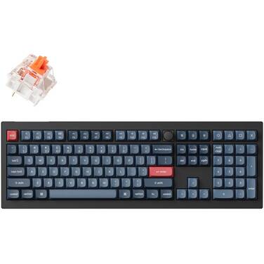 Keychron V6 Max QMK/VIA RGB Wireless Silent-Red Mechanical Keyboard