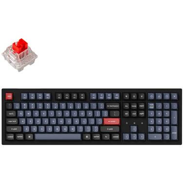 Keychron K10 Pro QMK/VIA RGB Wireless Keychron K Pro-Red Mechanical Keyboard