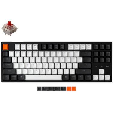 Keychron C1 Wired Gateron G Pro-Red Mechanical Keyboard Black