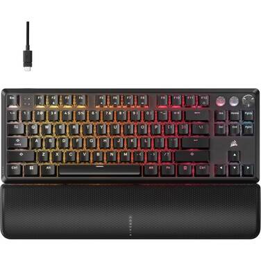 Corsair K70 PRO TKL Programmable Magnetic Gaming Keyboard with Rapid Trigger