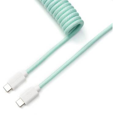 Keychron Coiled Aviator Cable Mint