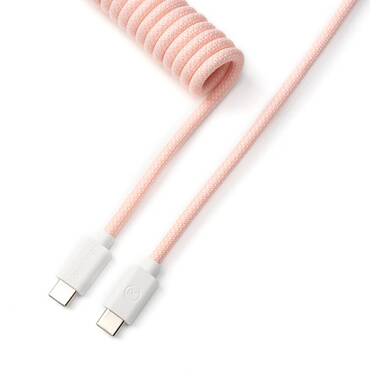 Keychron Coiled Aviator Cable Light Pink