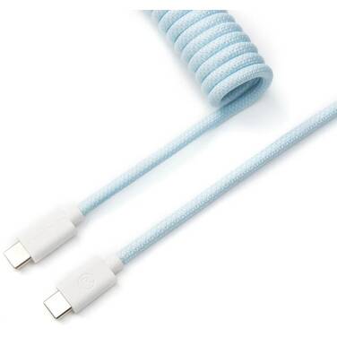 Keychron Coiled Aviator Cable Light Blue