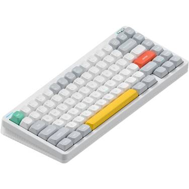 NuPhy Halo75 V2 QMK/VIA RGB Wireless Tactile Lemon Switch Gaming Keyboard White