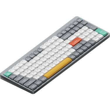 NuPhy Air96 V2 QMK/VIA RGB Wireless Low-Profile Linear Switch Keyboard Grey