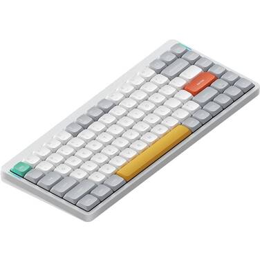 NuPhy Air75 V2 QMK/VIA RGB Wireless Low-Profile Tactile Switch Keyboard White