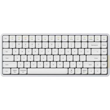 Lofree Flow84 Low-Profile Wireless Linear Ghost Switch Keyboard White