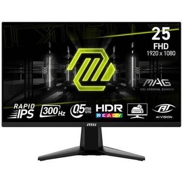 24.5 MSI MAG 255XF FHD 300Hz Rapid IPS Gaming Monitor