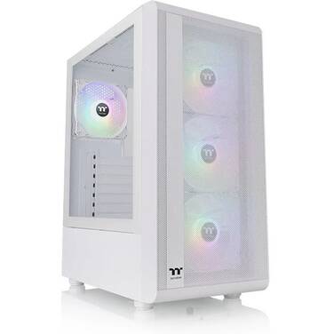 Thermaltake S200 PLUS ARGB TG Mid Tower Case Snow Edition