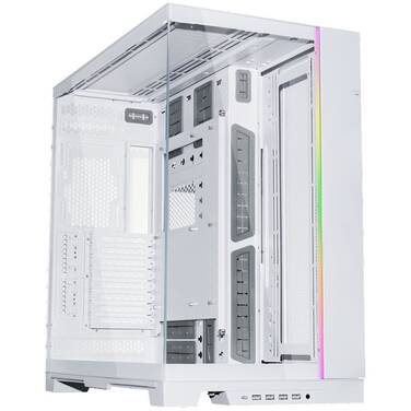 LIAN LI PC-O11DEXL-W EVO XL DYNAMIC EVOLUTION TEMPERED GLASS CASE WHITE