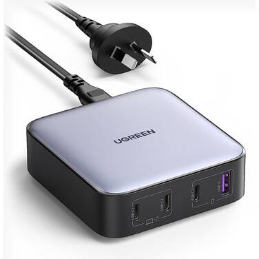 4 Port UGREEN Nexode 100W USB C GaN Charger Wall Charger