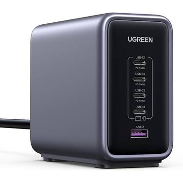 UGREEN Nexode 300W USB C GaN Charger-5 Ports Desktop Charger