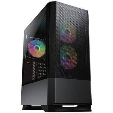 Cougar ATX MX430 MESH RGB Case Black CGR-51C6B-MESH-RGB - OPEN STOCK - CLEARANCE