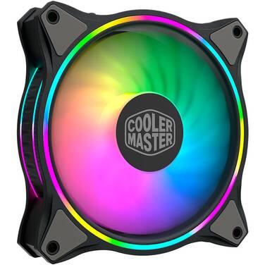 120mm Cooler Master MasterFan MF120 Halo Dual Loop MFL-B2DN-18NPA-R1 ARGB Fan - OPEN STOCK - CLEARANCE