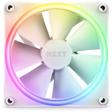 120mm NZXT F120 RGB DUO Fan WHITE - OPEN STOCK - CLEARANCE