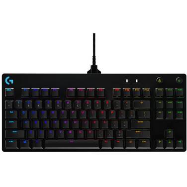 Logitech G PRO RGB Clicky-Blue Mechanical Gaming Keyboard Black - OPEN STOCK - CLEARANCE