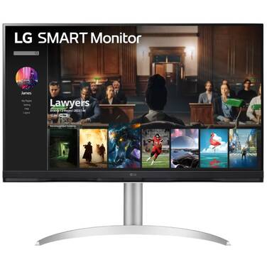 32 LG 32SQ730S-W UHD Smart Monitor with WebOS - OPEN STOCK - CLEARANCE