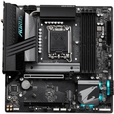 Gigabyte S1700 MicroATX B760M AORUS PRO AX DDR5 Motherboard - OPEN STOCK - CLEARANCE