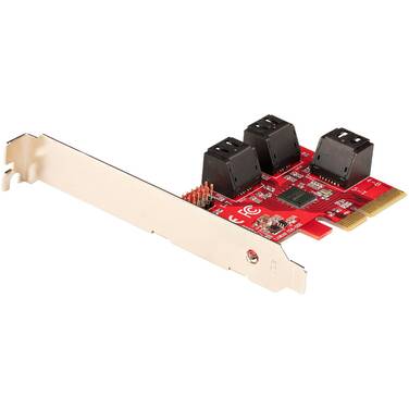 Startech 6 Port PCIe SATA Expansion Card - 6P6G-PCIE-SATA-CARD