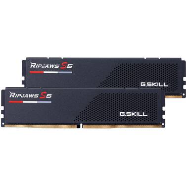 32GB DDR5 (2x16GB) G.Skill 6000MT/s Ripjaws S5 XMP RAM Black