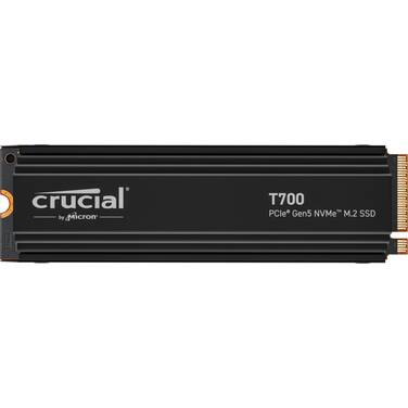 1TB Crucial T700 PCIe Gen5 NVMe M.2 SSD with Heatsink