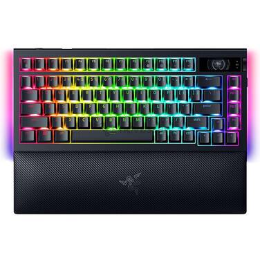 Razer BlackWidow V4 Pro 75 Wireless Mechanical Tactile Keyboard with OLED Display