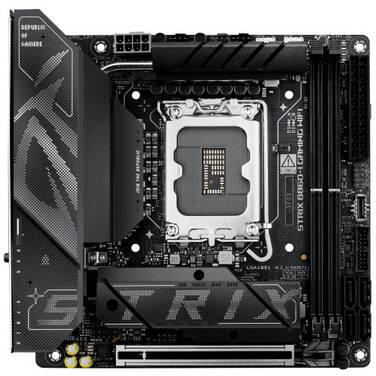 ASUS S1851 Mini-ITX ROG STRIX B860-I GAMING WIFI Motherboard, *Eligible for FREE Ai Software via Redemption *Redeem BONUS Game