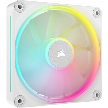 120mm Corsair iCUE LINK LX120 RGB PWM Single Fan Expansion White