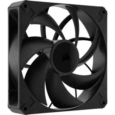 140mm Corsair RS140 MAX PWM Thick Single Fan Black