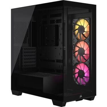 Corsair 3500X ARGB Mid-Tower PC Case Black