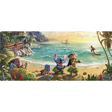 Thomas Kinkade - Lilo & Stitch - XXL Gaming Mat