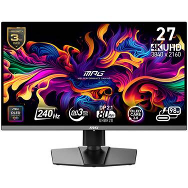 27 MSI MPG 272URX QD-OLED QHD 240Hz Gaming Monitor