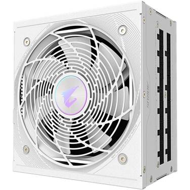 1000 Watt Gigabyte AORUS ELITE P1000W ICE Platinum Gen5 Power Supply White