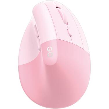 Fantech GO Comfy W195R Vertical Ergonomic Rechargeable Wireless Mouse Pink