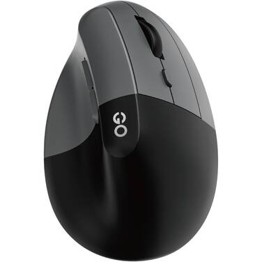 Fantech GO Comfy W195R Vertical Ergonomic Rechargeable Wireless Mouse Grey